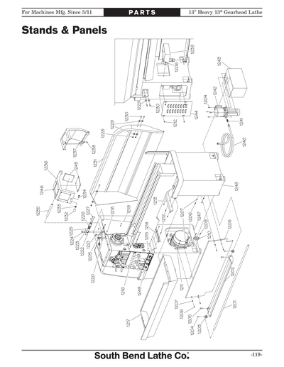 Part Diagram for SB1050