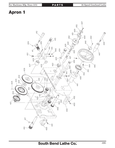 Part Diagram for SB1055F