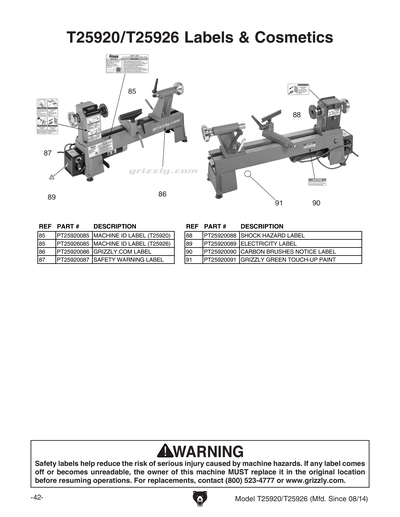 Part Diagram for T25926