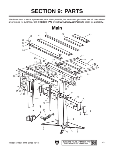 Part Diagram for T30297
