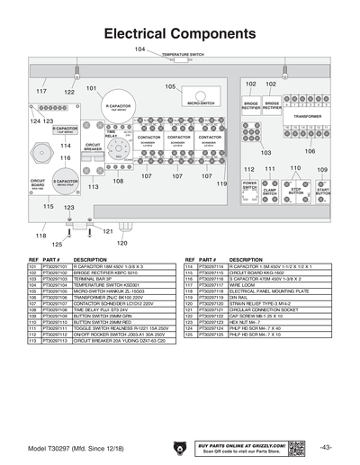 Part Diagram for T30297
