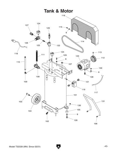 Part Diagram for T32339