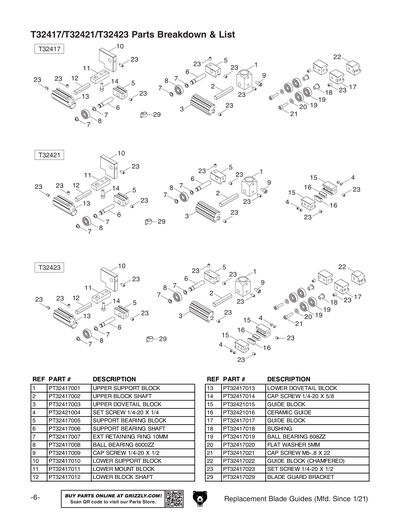 Part Diagram for T32417