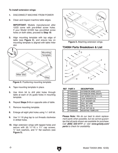 Part Diagram for T34064