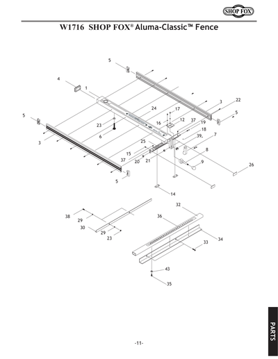 Part Diagram for W1716