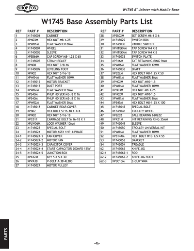 Part Diagram for W1745