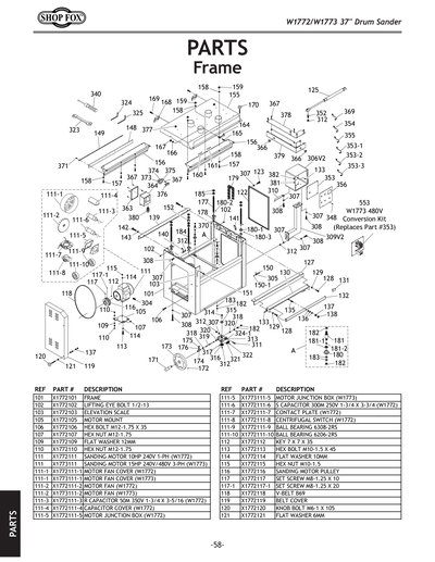Part Diagram for W1772
