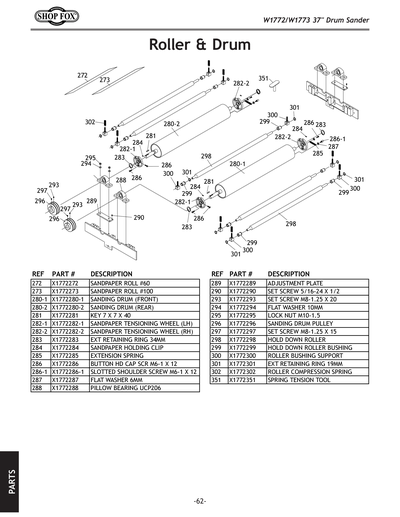Part Diagram for W1773