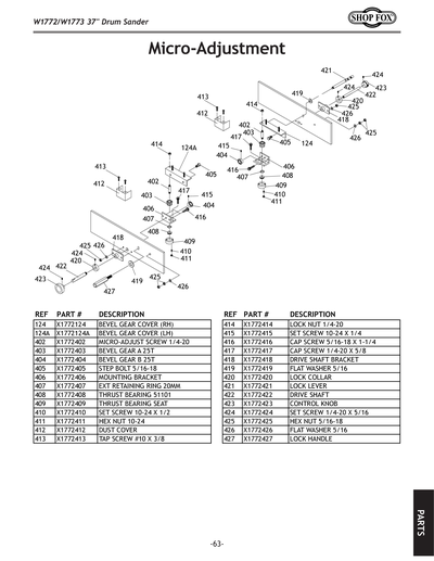 Part Diagram for W1773