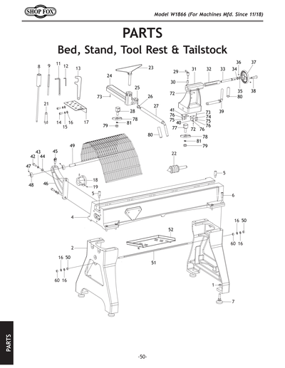 Part Diagram for W1866