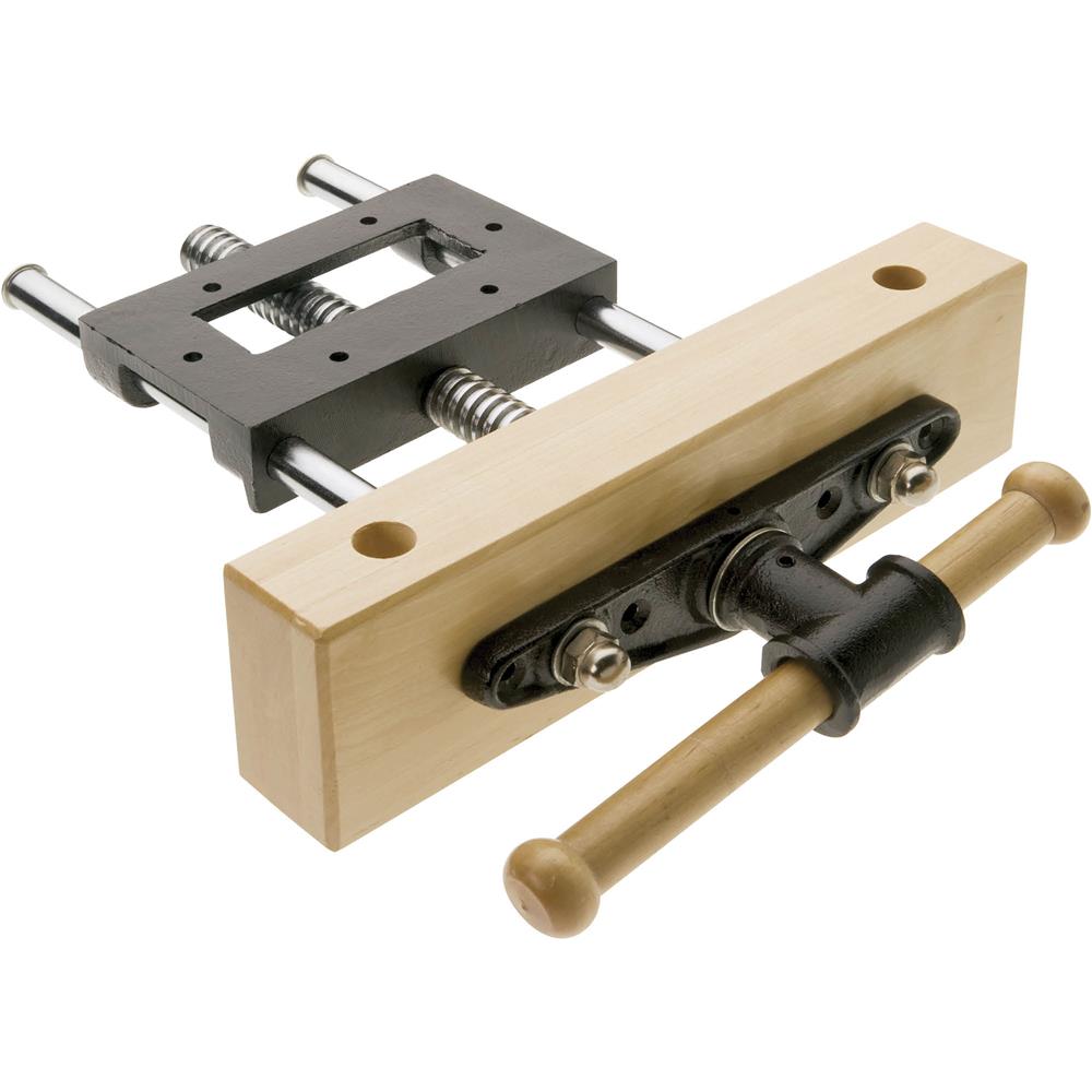 Woodstock D4648 - Cabinetmaker's Heavy-Duty Front Vise - Grizzly