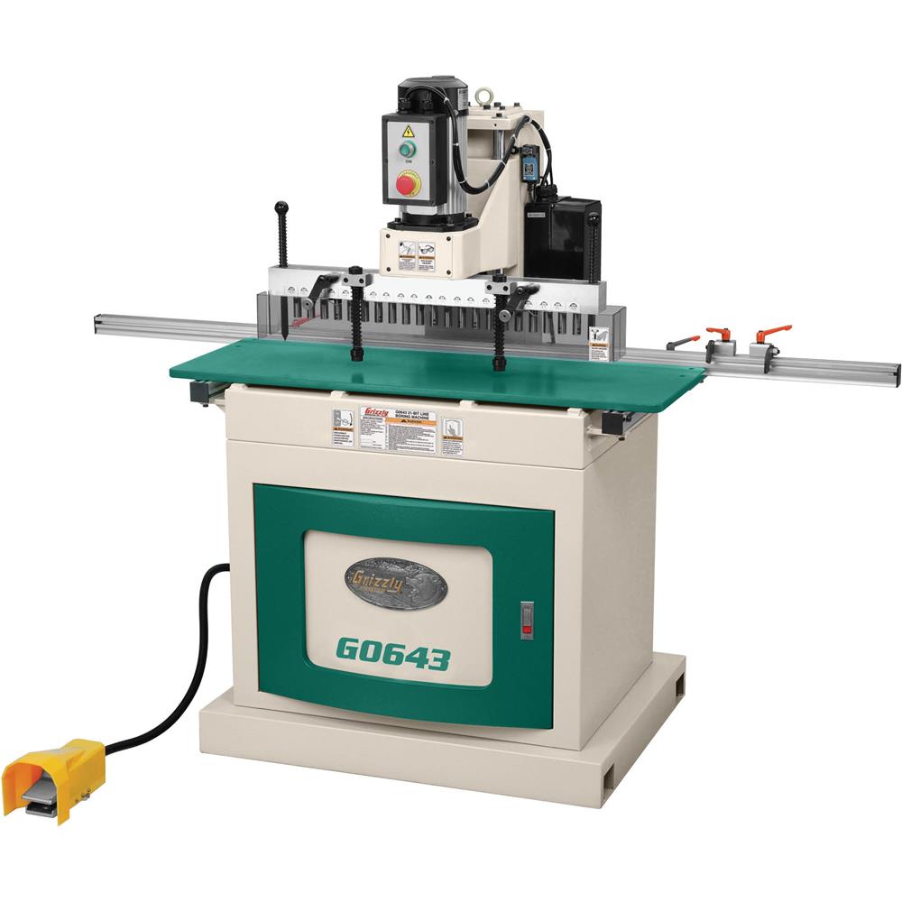 Grizzly G0643 - 21-Bit Line Boring Machine - Grizzly Industrial, Inc.