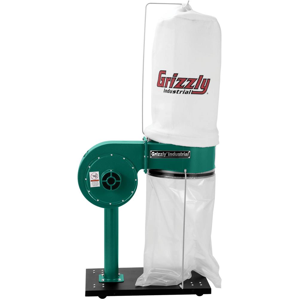 Grizzly G8027 - 1 HP Dust Collector - Grizzly Industrial, Inc.