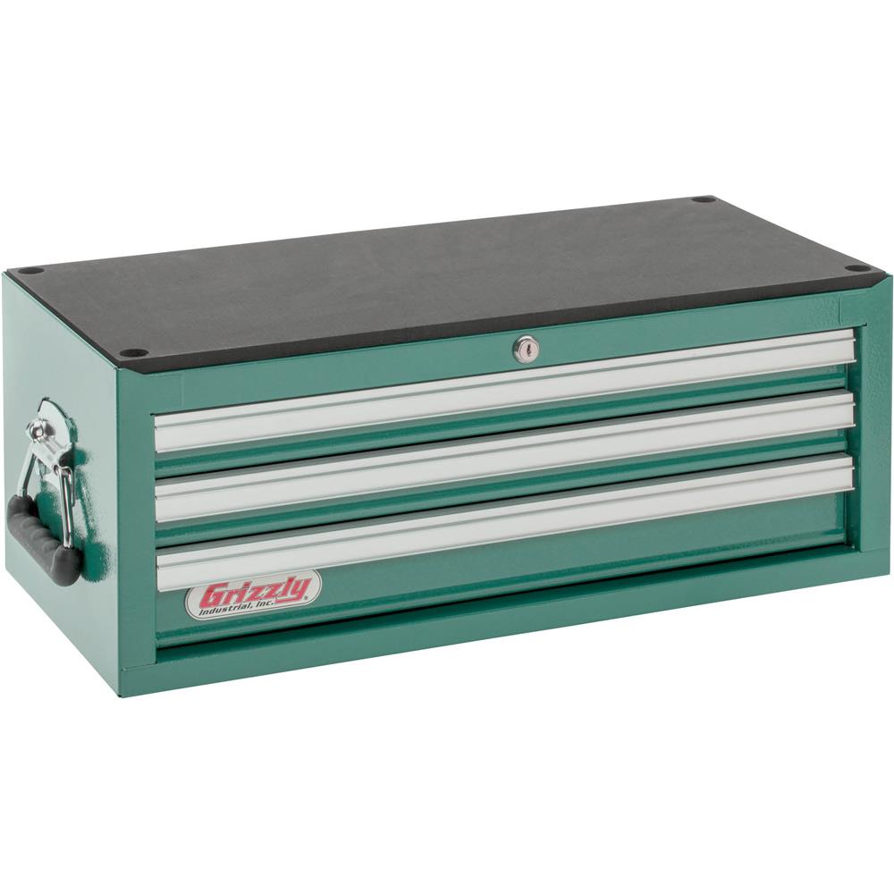 3-Drawer Mid-Riser with Ball Bearing Slides - Grizzly Industrial, Inc.