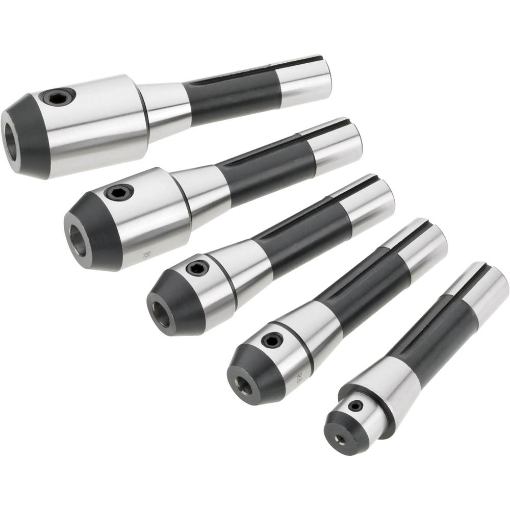Grizzly T25702 - R-8 End Mill Holder, 5 pc. Set - Grizzly