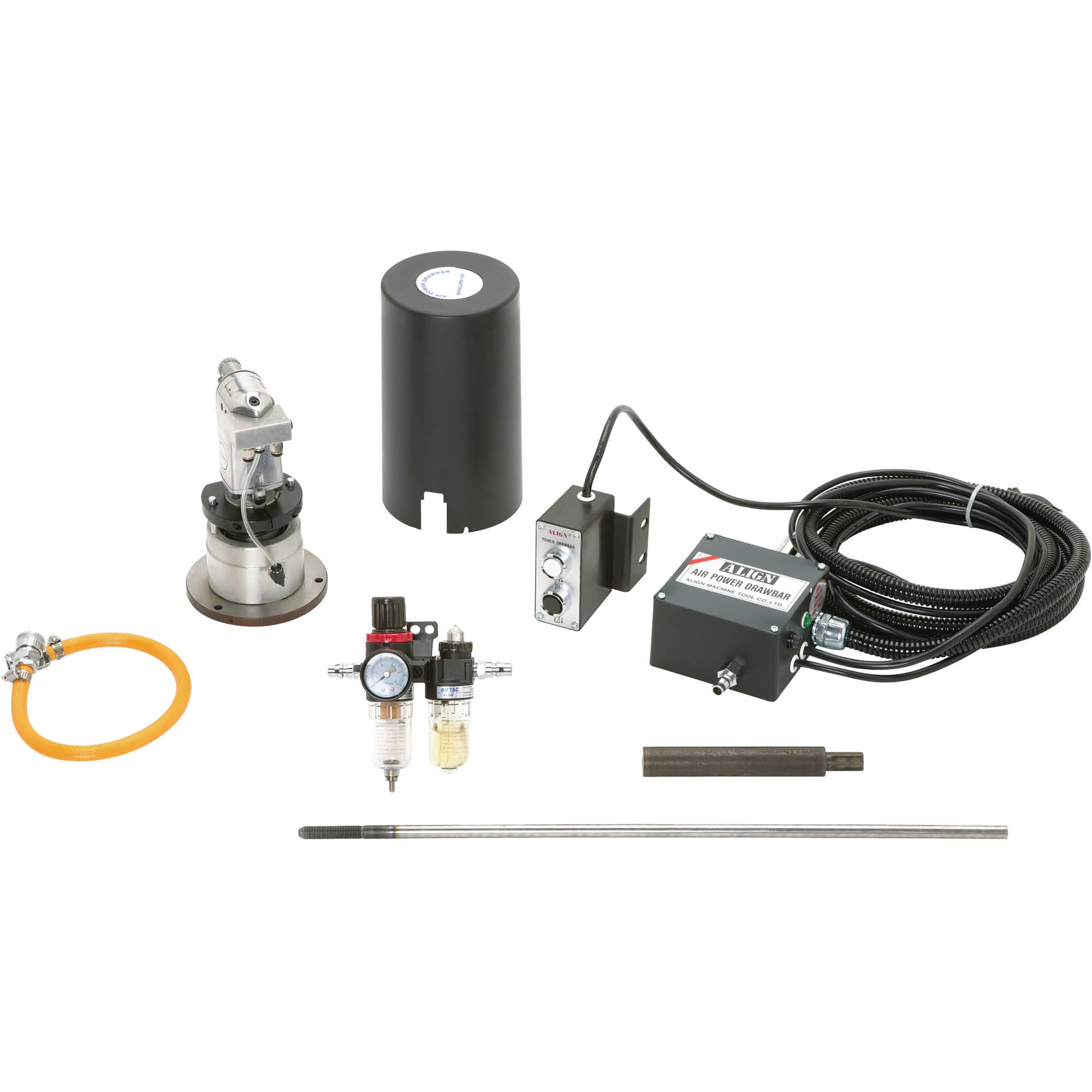Power Drawbar Spring Washer Pneumatic Power Drawbar - Grizzly Industrial, Inc.