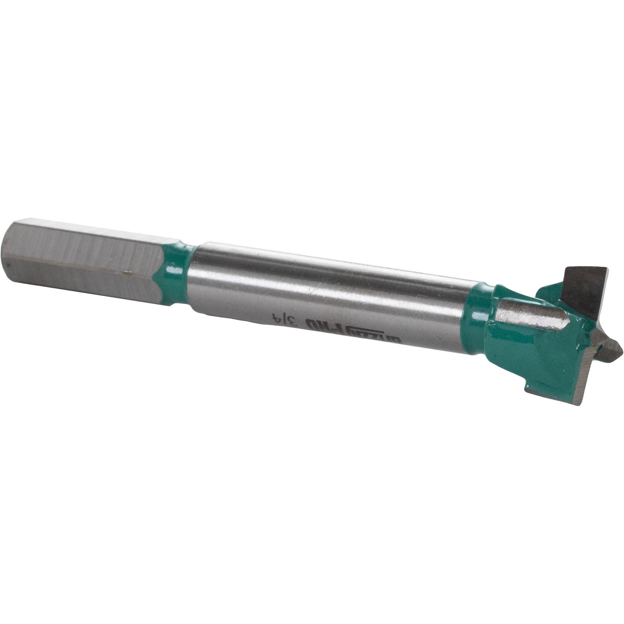 3/4" Tungsten Carbide Hex Shank Forstner Bit Grizzly Industrial