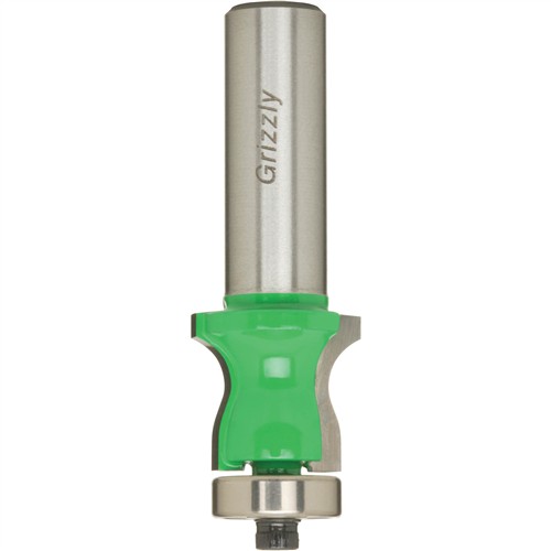 Image for Grizzly C1500 - No-Drip Edge Bit, 1/2" Shank, 3/4"L