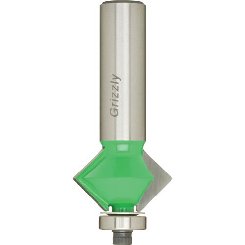 Image for Grizzly C1537 - 90 V-Groove Bit (Female), 1/2" Shank
