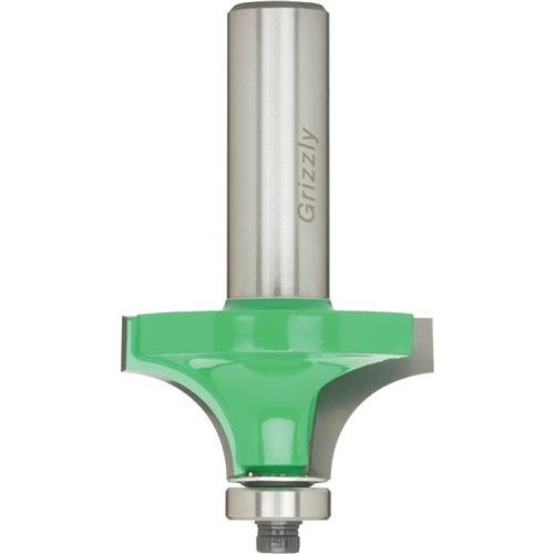 Image for Grizzly C1725 - 1/2"r Anti-Kickback Roundover Bit, 1/2" Shank