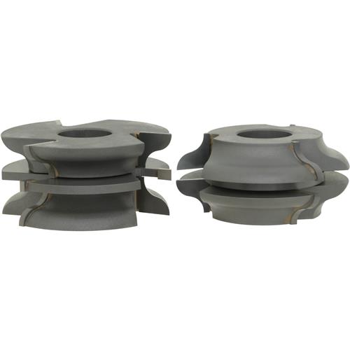 Image for Grizzly C2186 - Entry Doors 6 pc. Stile & Rail Set - Ogee, 1-1/4" Bore