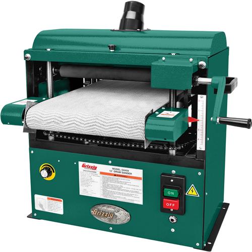 Image for Grizzly G0459 - 12" 1-1/2 HP Baby Drum Sander