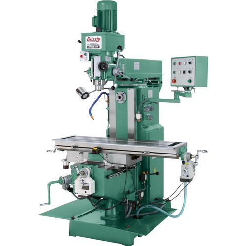 Image for Grizzly G0616 - 12" x 51" 3-Phase Horizontal / Vertical Milling Machine