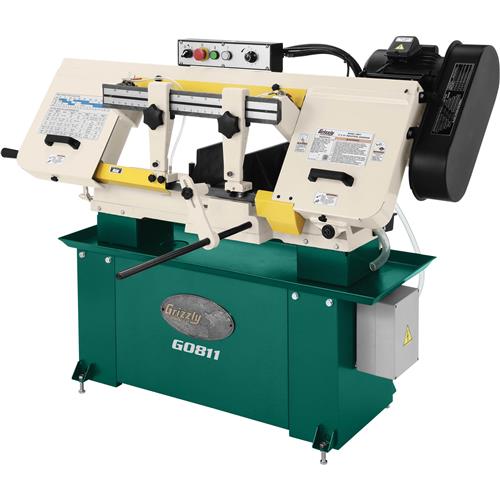 Image for Grizzly G0811 - 9" x 16" 1-1/2 HP Horizontal Metal-Cutting Bandsaw