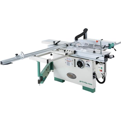 Image for Grizzly G0820 - 12" 7-1/2 HP 3-Phase Compact Sliding Table Saw