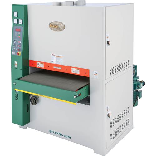 Image for Grizzly G0866 - 37" 15 HP Wide-Belt Sander with Industrial Roller