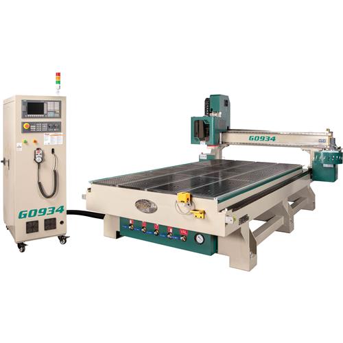 Image for Grizzly G0934 - 5' x 10' CNC Router w/ Vacuum Table & 8-Position Rotary Tool Changer