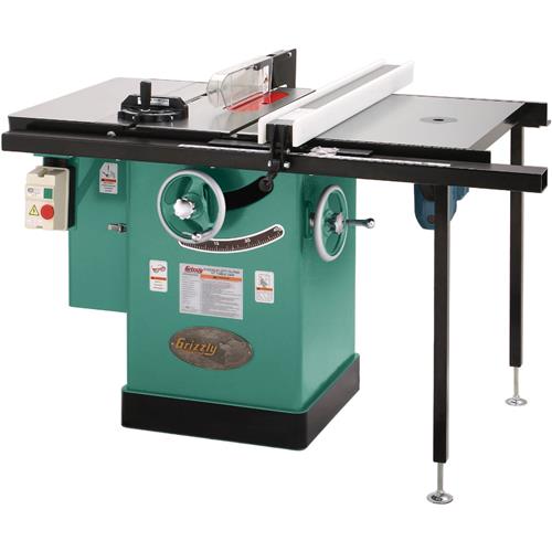 Image for Grizzly G1023SLWX3 - 10" 5 HP 3-Phase Left Tilt Cabinet Saw