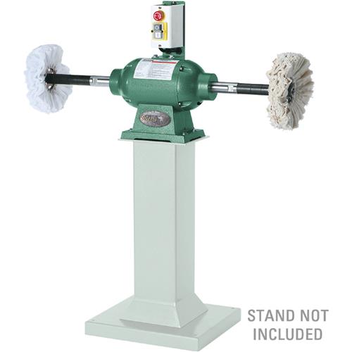 Image for Grizzly G3708 - Industrial Buffing Machine - 2 HP 3-Phase