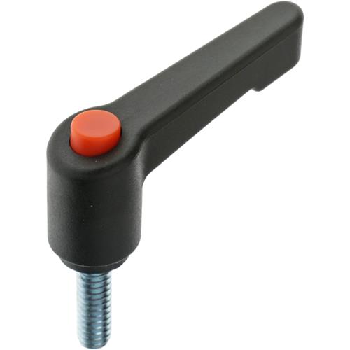 Image for Grizzly G7325 - Quick Clamp Lever - 1/4" - 20, Male / Long