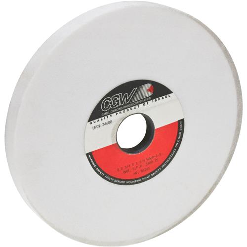 Image for Camel Grinding Wheels G7438 - A/O 8" x 3/4" x 1-1/4" Grinding Wheel, Friable, Type 5, 60 Grit