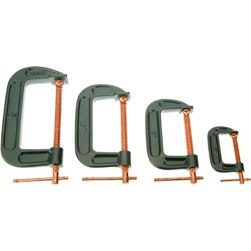 Image for Grizzly G8091 - C-Clamp 4 pc. Set