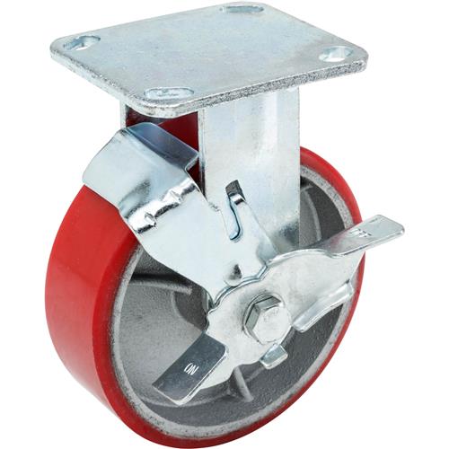 Image for Grizzly G8170 - 6" Heavy-Duty Fixed Caster w/ Brake