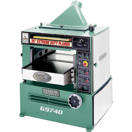 Image for Grizzly G9740 - 20" 7-1/2 HP 3-Phase Planer