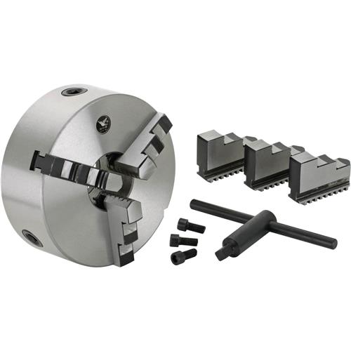 Image for Grizzly G9831 - 6" 3-Jaw Plain Back Scroll Chuck