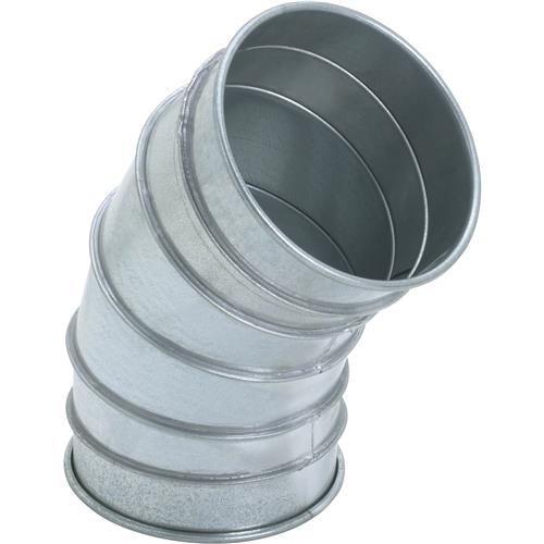 Image for US Duct H5242 - 8" 45 Deg Industrial Dust Collection Elbow