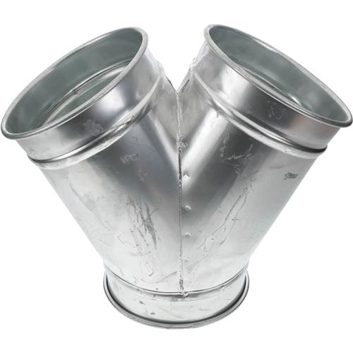 Image for US Duct H5247 - 8" to 8" x 8" Industrial Dust Collection Y-Branch