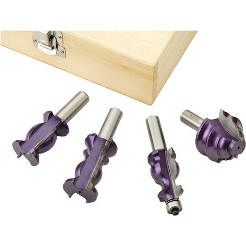 Image for Grizzly H5565 - Custom Moulding 4 Pc. Set, 1/2" Shank