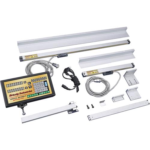 Image for Grizzly H6088 - 10" x 24" 2-Axis Digital Readout for Mills