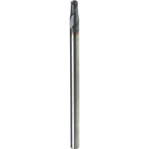 Image for Grizzly H7645 - 1/4" x 4" Super Carbide 2-Flute Ball End Mill