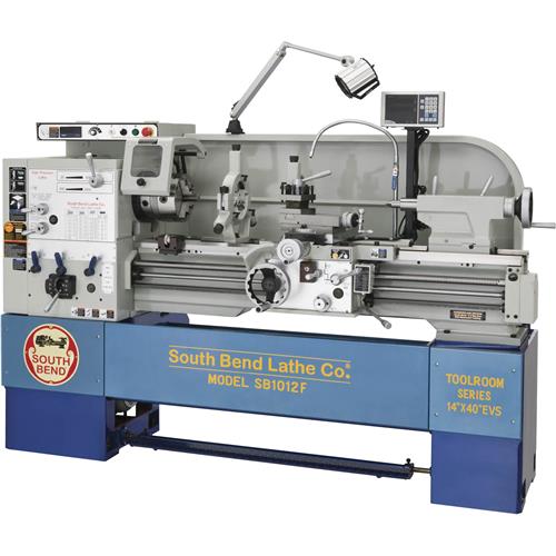 Image for South Bend SB1012F - 14" x 40" Lathe Electronic Variable-Speed with FAGOR DRO