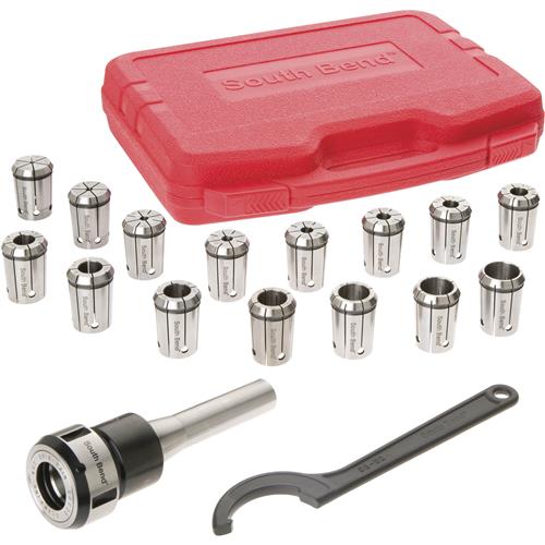 Image for South Bend SB1349 - 16 Piece Quick Change Collet Set, R8