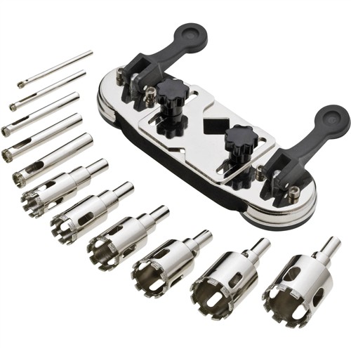 Image for Grizzly T10538 - Glass/Granite Drilling Set, 12 pc.