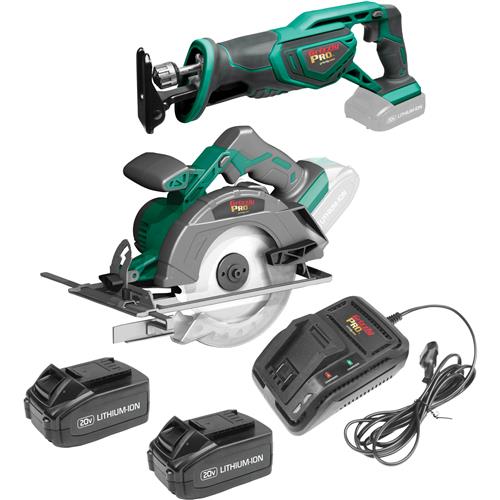 Image for Grizzly PRO T30307 - 20V 2-Tool Saw Kit