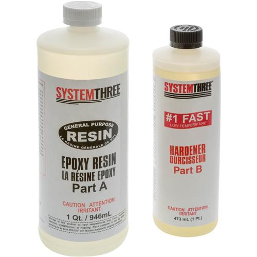 Image for System Three T30551 - General Purpose Epoxy Kit #1, 1.5 Quart