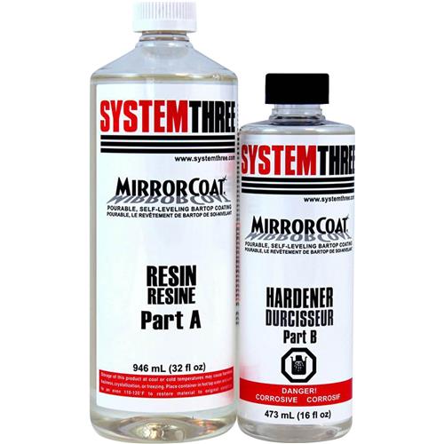 Image for System Three T30562 - Mirror Coat Kit, 1.5 Quart